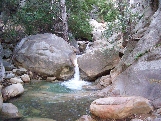 Santa Barbara, Waterfall in Rattlesnake Canyon